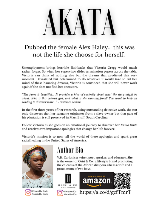 (Digital Copy) AKATA: The Saga of an American Girl Finding Her Roots