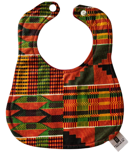 Classic Kente Baby Bib