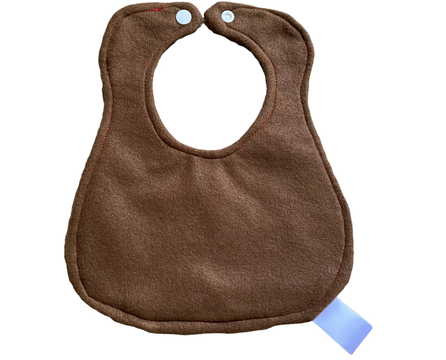 Graffiti mud cloth bib
