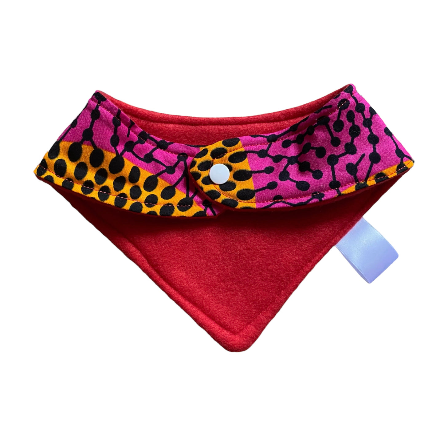 Peacock Pride Bandana Bib