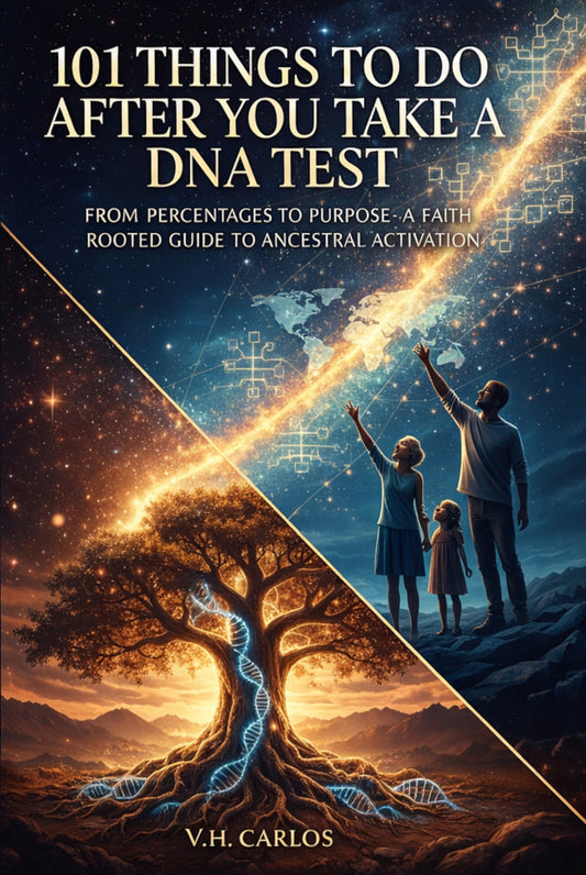 (Digital Download) 101 Things to Do After You Take a DNA Test: From Percentages to Purpose: A Faith-Rooted Guide to Ancestral Activation