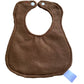 Graffiti mud cloth bib