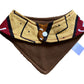 Egyptian Brick | Mud Cloth Bandana Bib