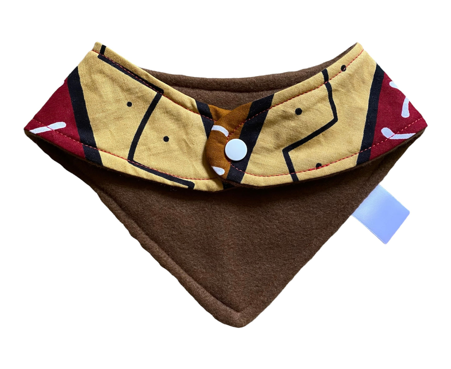 Egyptian Brick | Mud Cloth Bandana Bib