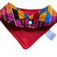 Fuchsia Kente bandanna