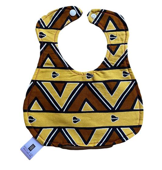 Coffee Bean Baby Bib