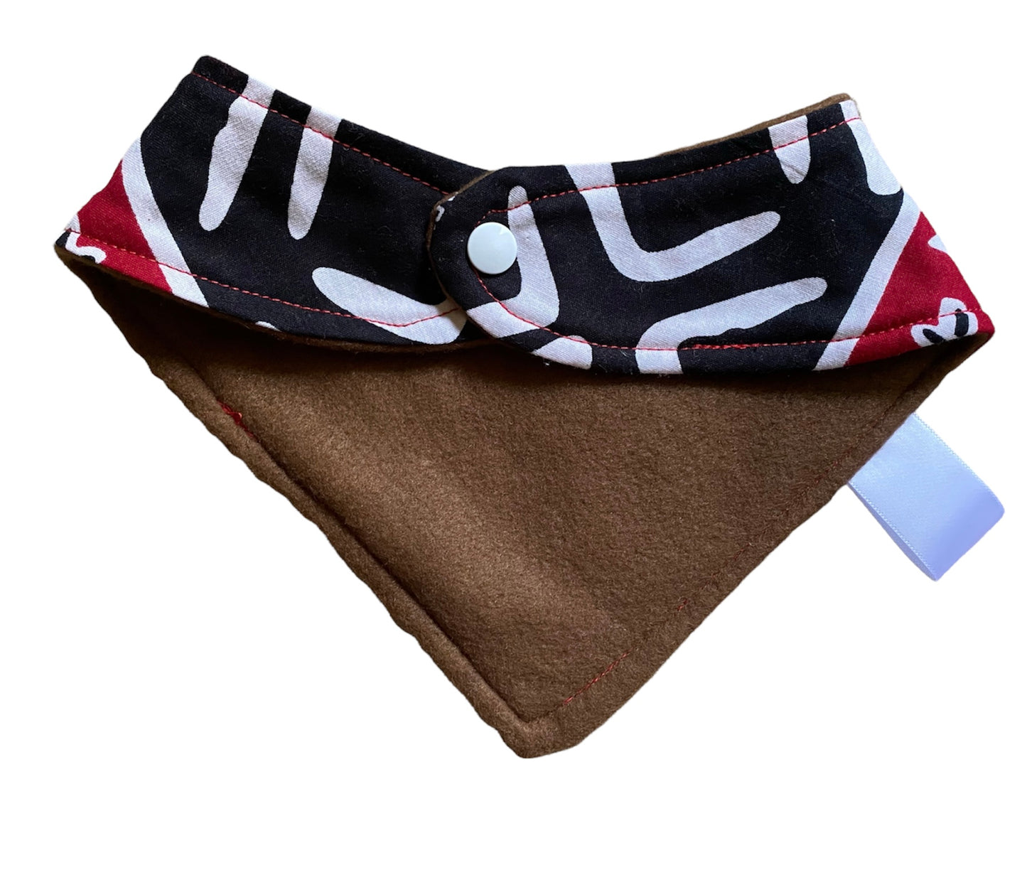 Vintage Tribal Mud Cloth Bandana Bib