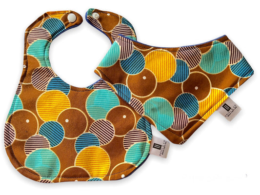 Keywords include: african print baby bib, ankara print baby bib, handmade baby bib, best baby shower gift  